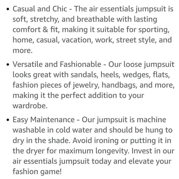 Amazon Jumpsuit - Picture 14 of 16